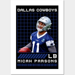 MICAH PARSONS - LB - DALLAS COWBOYS Posters and Art